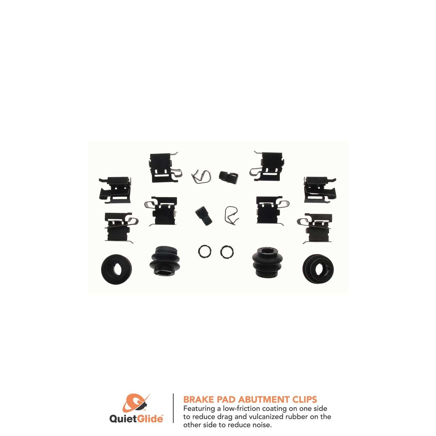 2015, 2014, 2013, 2012 Toyota Prius Plug-In Disc Brake Hardware Kit