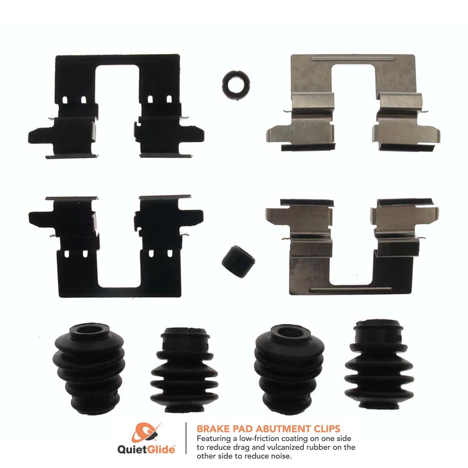 2016, 2015, 2014 Mazda 3 Disc Brake Hardware Kit