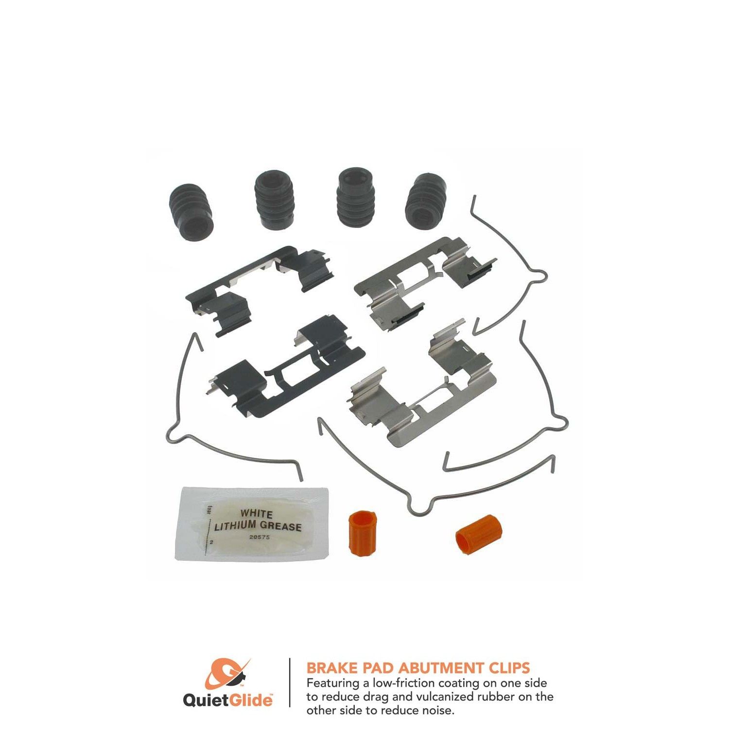 Disc Brake Hardware Kit Rear Carlson H5859