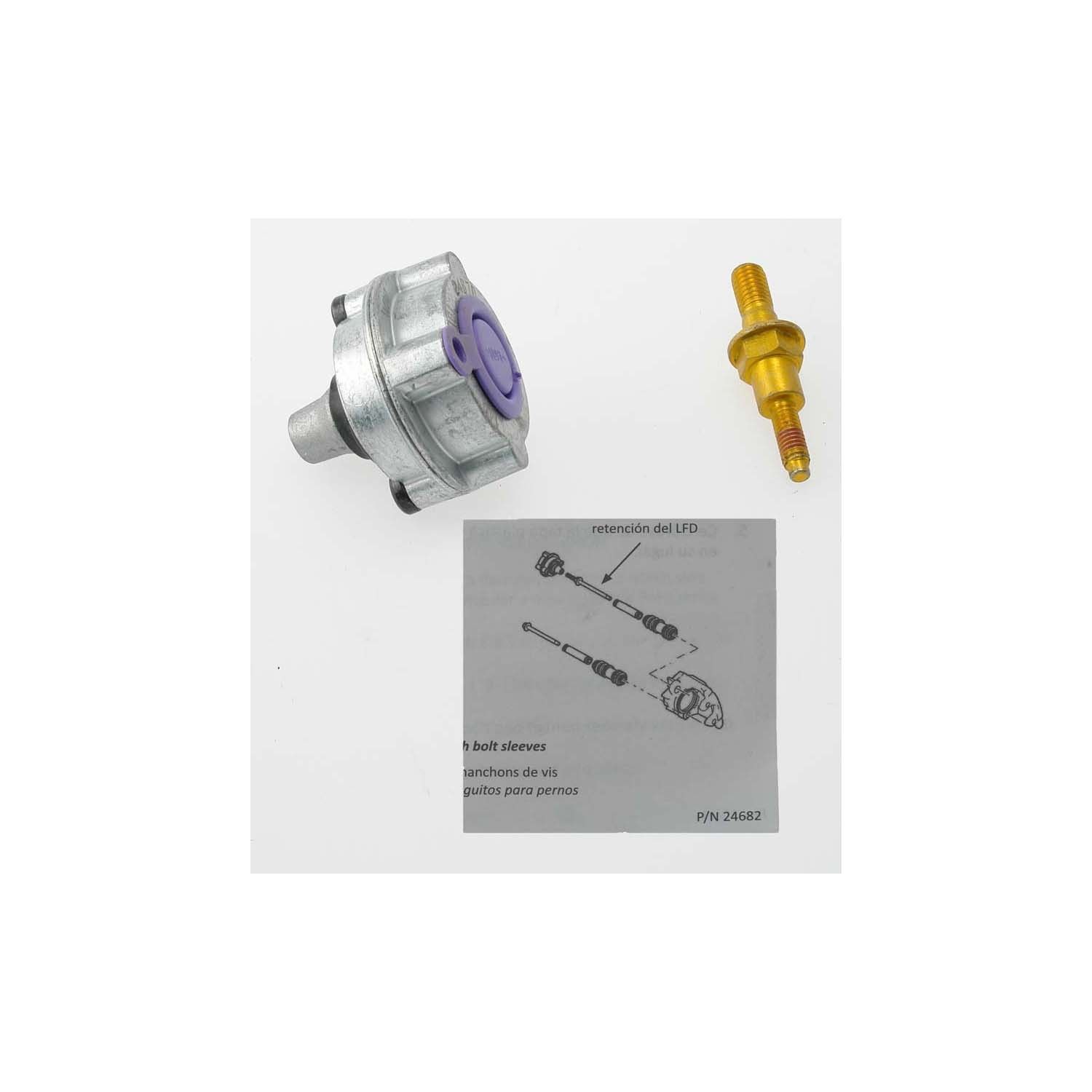 2015, 2014, 2013, 2012, 2011, 2010, 2009, 2008, 2007 Mini Cooper Quattro Disc Brake Low Frequency Noise Damper