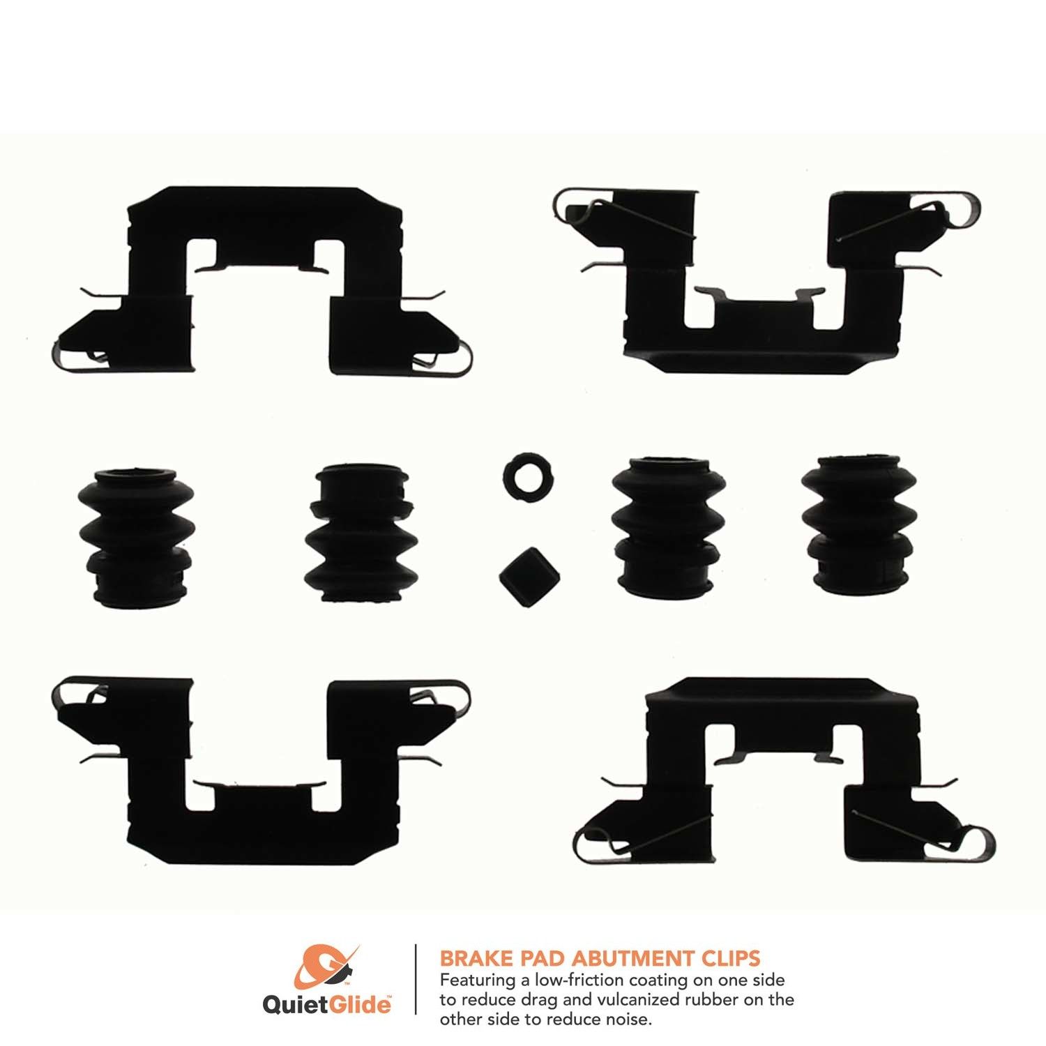 2014, 2013, 2012, 2011 Mazda 2 Disc Brake Hardware Kit