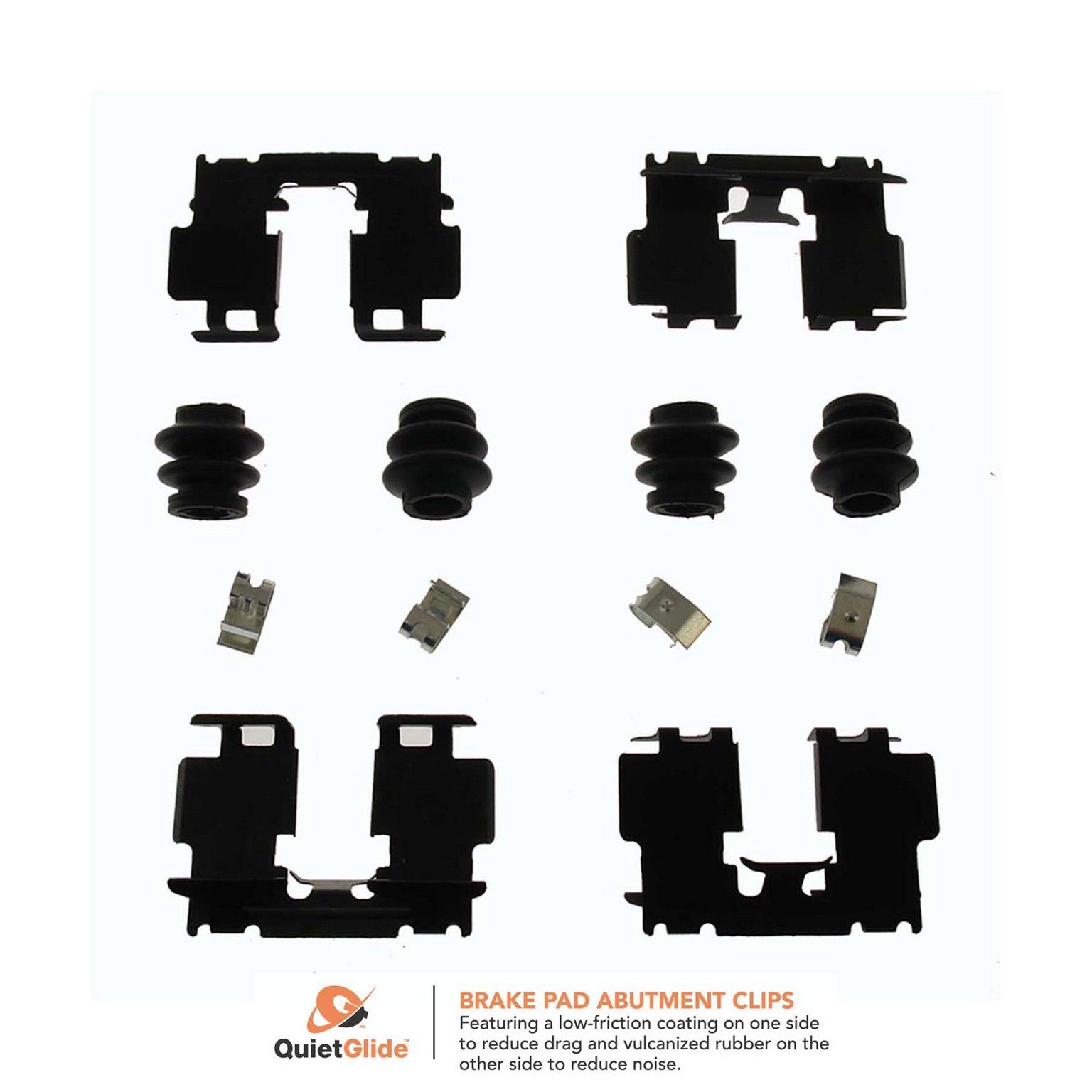 2018, 2017, 2016, 2015, 2014, 2013, 2012, 2011, 2010, 2009, 2008, 2007, 2006 Toyota RAV4 Disc Brake Hardware Kit