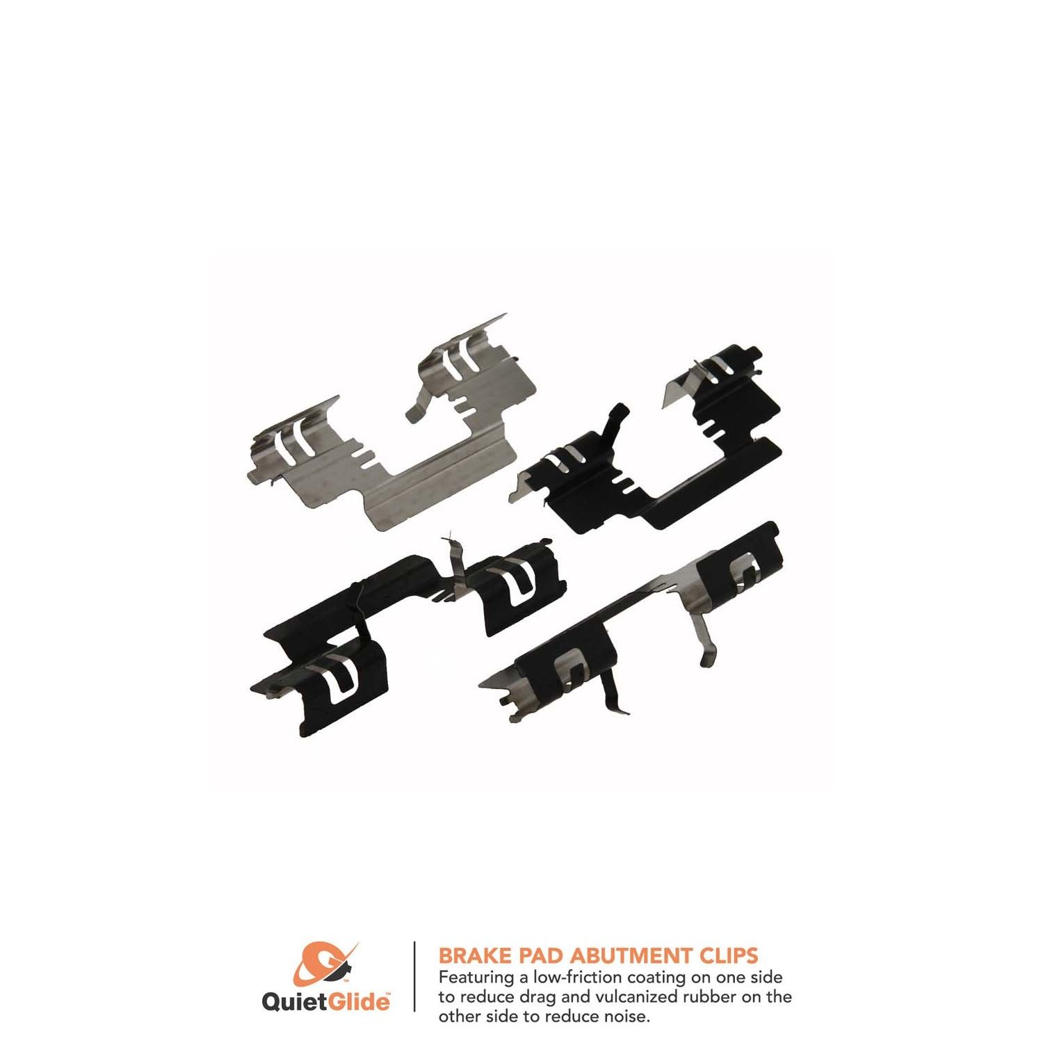 Disc Brake Pad Installation Kit Rear Carlson P834