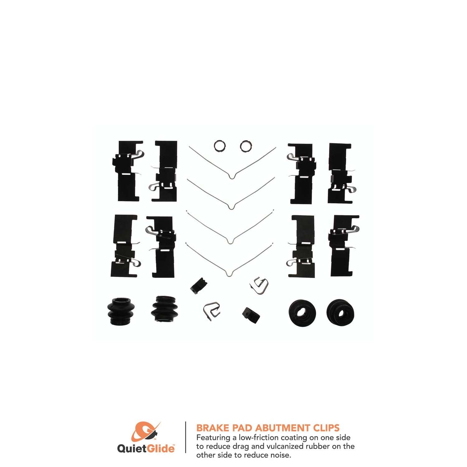 2011, 2010, 2009, 2008, 2007 Lexus ES350 Disc Brake Hardware Kit