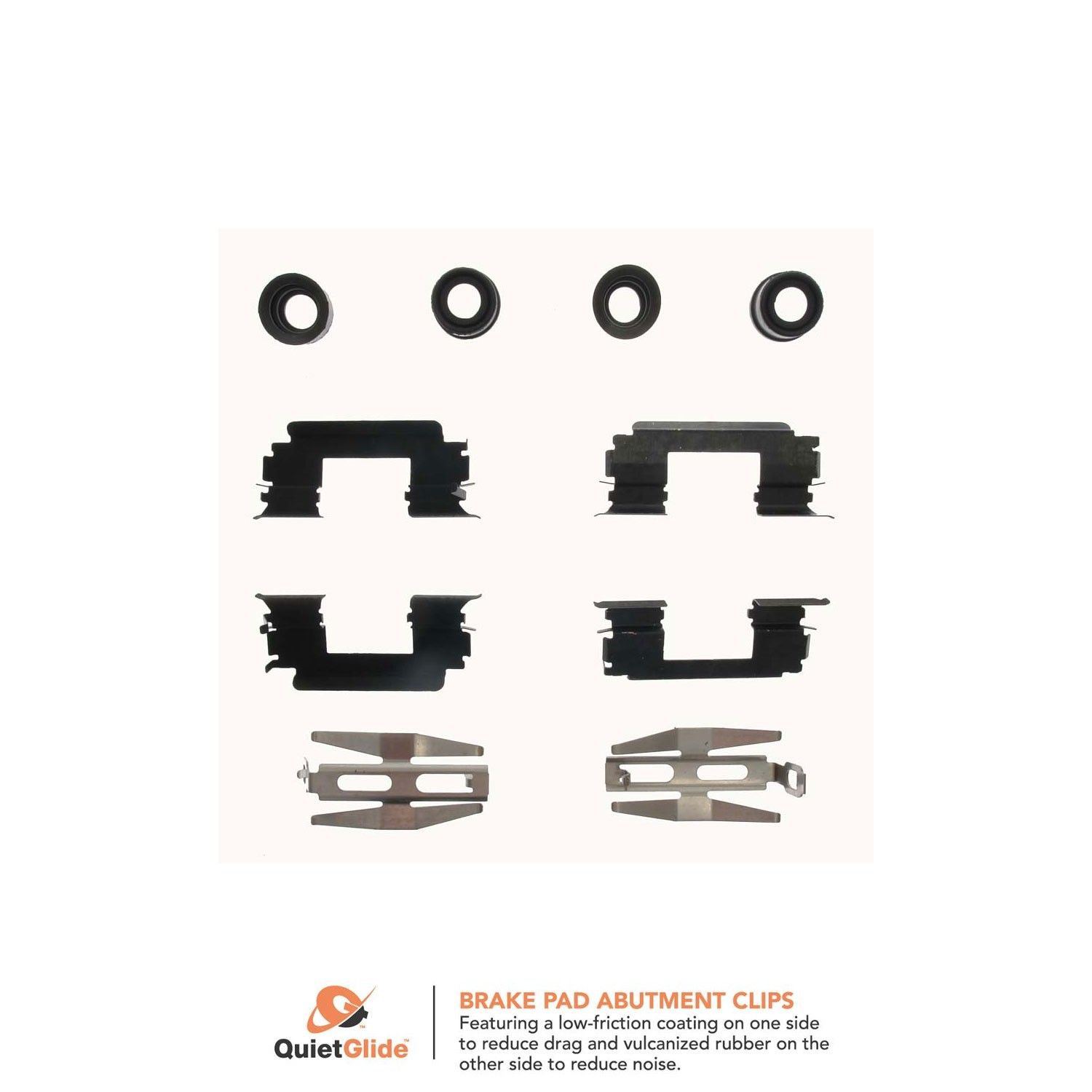 2004, 2003, 2002, 2001, 2000, 1999 Ford Mustang Disc Brake Hardware Kit