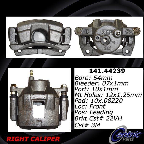 2004-2006 Scion xA Disc Brake Caliper - Front Right (Centric)