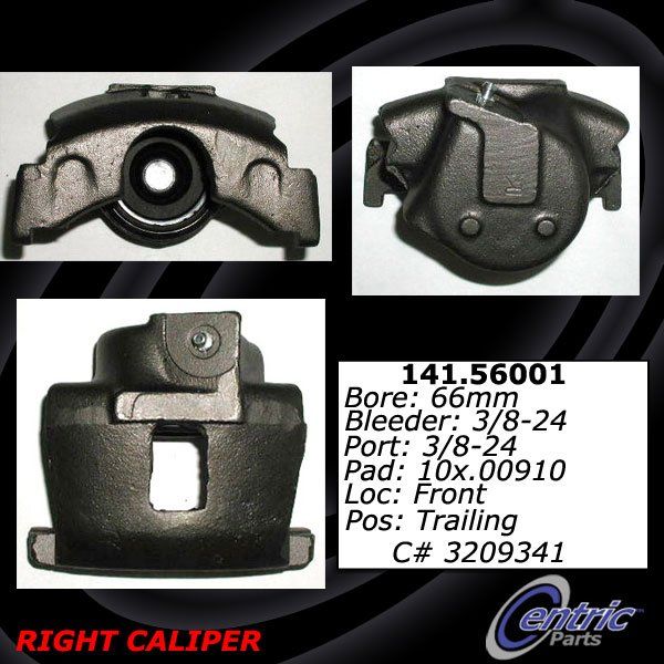 1980-1983 Ford F-150 Disc Brake Caliper - Front Right (Centric)