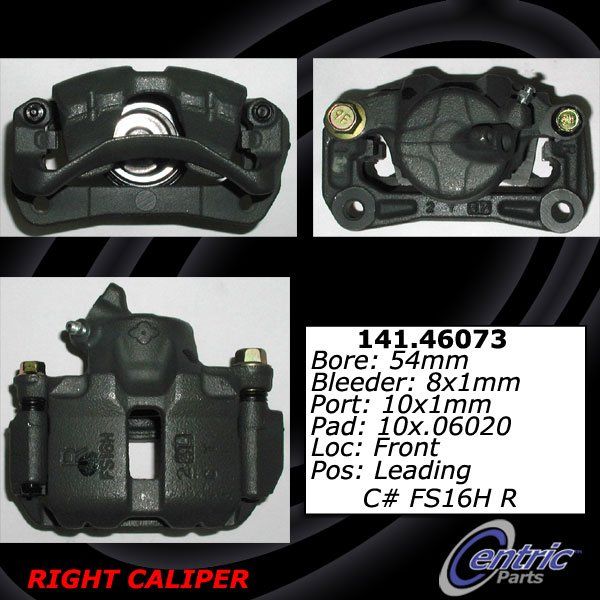 1993-1996 Eagle Summit Disc Brake Caliper - Front Right (Centric)