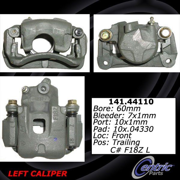 1995-2004 Toyota Tacoma Disc Brake Caliper - Front Left (Centric)