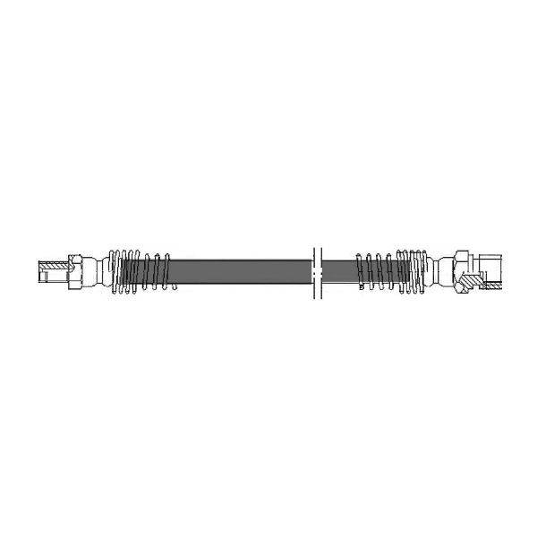 1982-1995 Porsche 928 Brake Hydraulic Hose - Rear (Centric)
