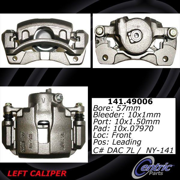 1999-2002 Daewoo Leganza Disc Brake Caliper - Front Left (Centric)