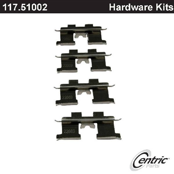 2006-2009 Hyundai Azera Disc Brake Hardware Kit - Rear (Centric)