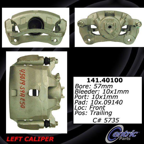 2013-2015 Acura ILX Disc Brake Caliper - Front Right (Centric)