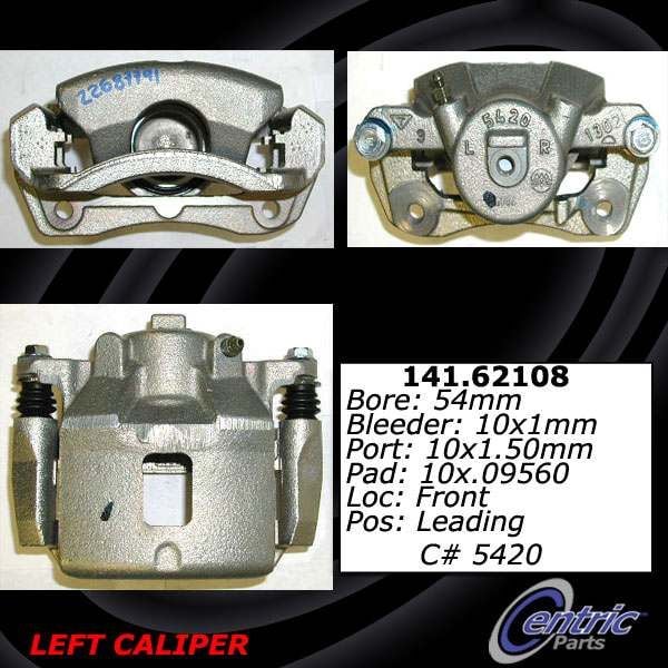 2007-2010 Pontiac G5 Disc Brake Caliper - Front Right (Centric)