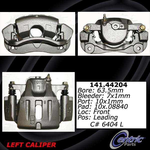 2001-2007 Toyota Highlander Disc Brake Caliper - Front Right (Centric)