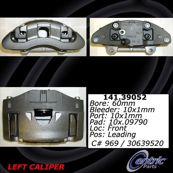 2003-2014 Volvo XC90 Disc Brake Caliper - Front Left (Centric)