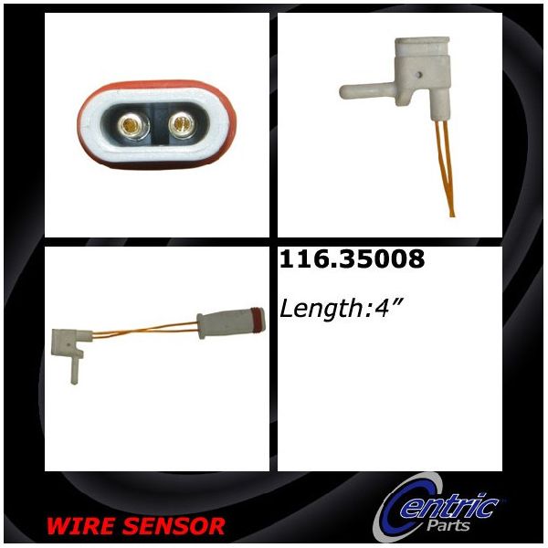 2007 Mercedes-Benz CLS550 Disc Brake Pad Wear Sensor - Front Left (Centric)