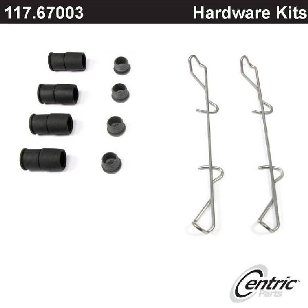 1987-1996 Dodge Dakota Disc Brake Hardware Kit - Front (Centric)