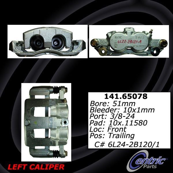 2006-2010 Mercury Mountaineer Disc Brake Caliper - Front Left (Centric)