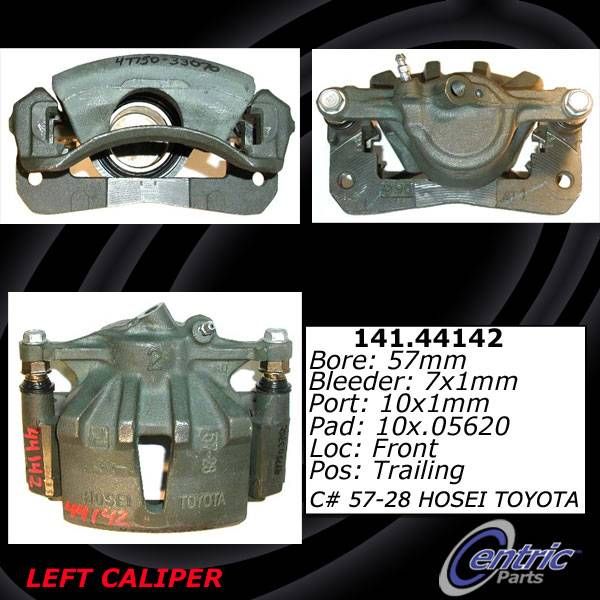 1992-1996 Toyota Camry Disc Brake Caliper - Front Left (Centric)