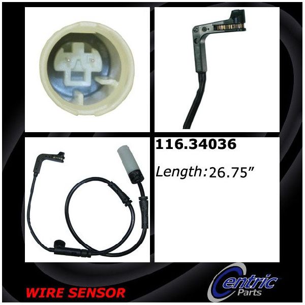 2006-2010 BMW M5 Disc Brake Pad Wear Sensor - Front Right (Centric)