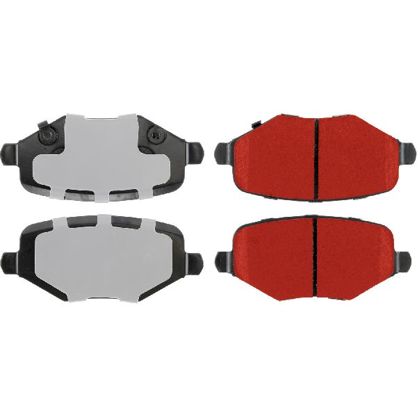 2012-2016 Chrysler Town &amp; Country Disc Brake Pad Set - Rear (Centric)