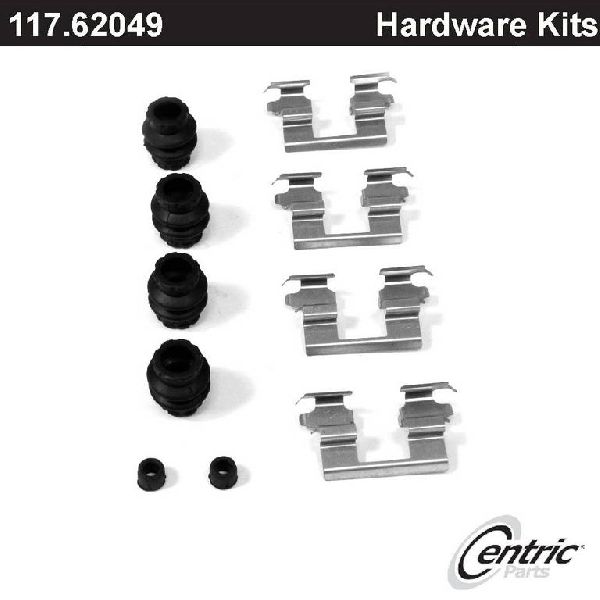 2004-2008 Pontiac Grand Prix Disc Brake Hardware Kit - Rear (Centric)
