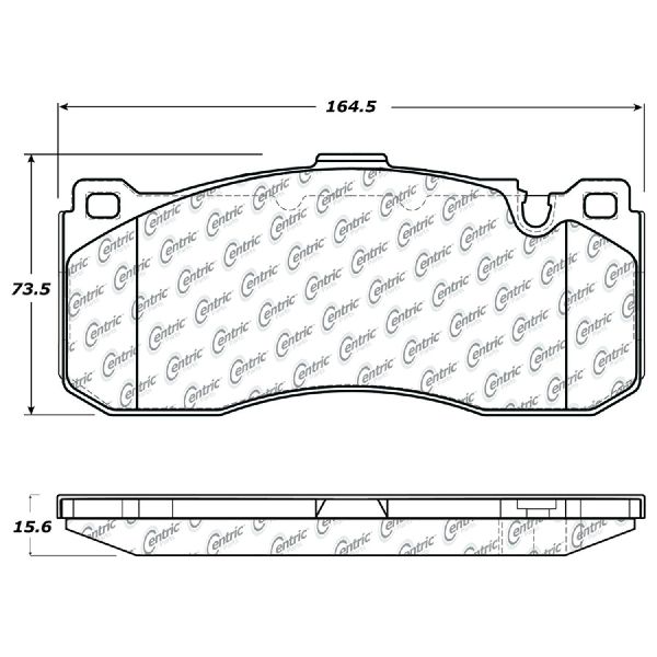 2013 Mini Cooper Disc Brake Pad Set - Front (Centric)