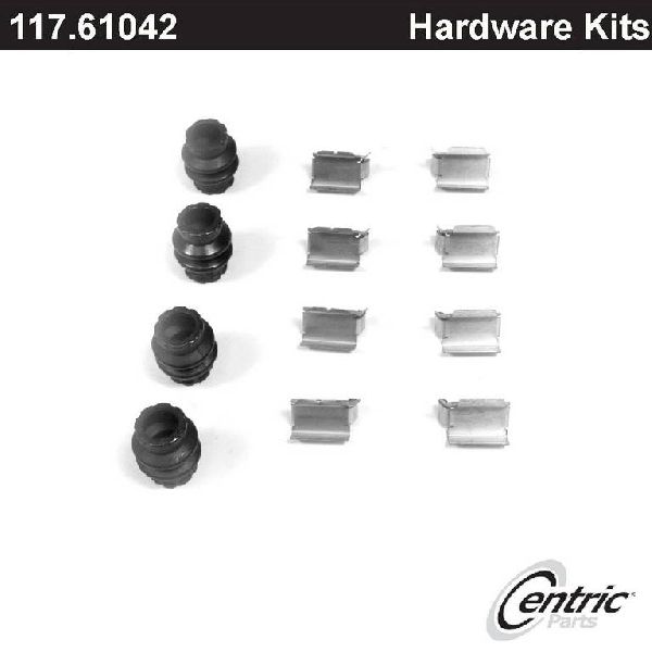 2007-2011 Dodge Nitro Disc Brake Hardware Kit - Front or Rear (Centric)