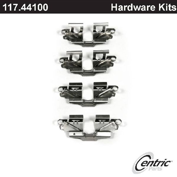 2017-2022 Toyota Prius Prime Disc Brake Hardware Kit - Rear (Centric)
