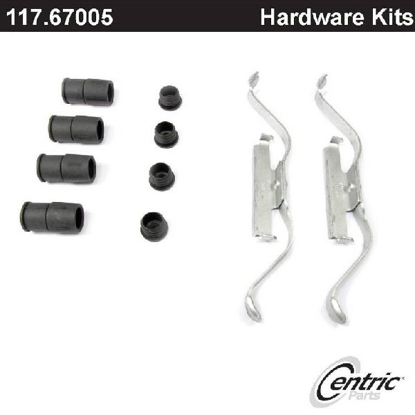 2000-2002 Dodge Durango Disc Brake Hardware Kit - Front (Centric)