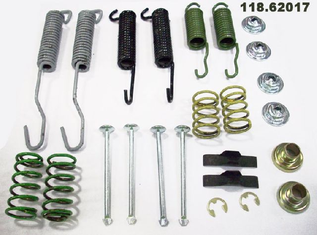 1996-2002 Chevrolet Express 2500 Drum Brake Hardware Kit - Rear (Centric)