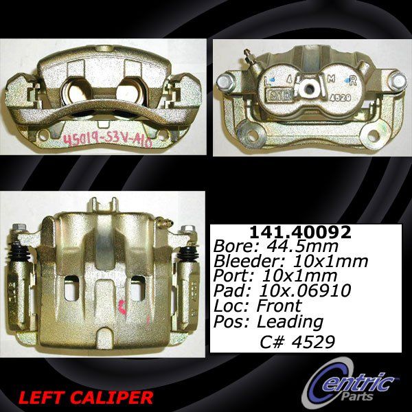 2003-2006 Acura MDX Disc Brake Caliper - Front Left (Centric)
