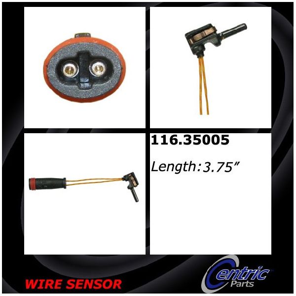 2006-2009 Mercedes-Benz C280 Disc Brake Pad Wear Sensor - Front or Rear (Centric)