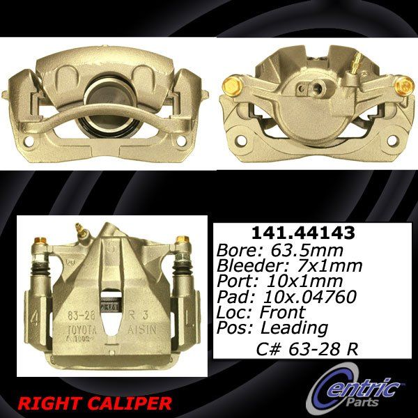2001-2003 Toyota Sienna Disc Brake Caliper - Front Right (Centric)
