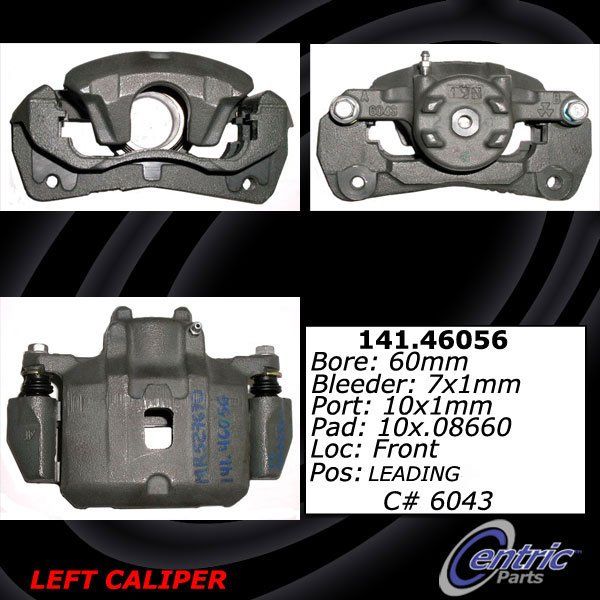 2001-2005 Dodge Stratus Disc Brake Caliper - Front Left (Centric)