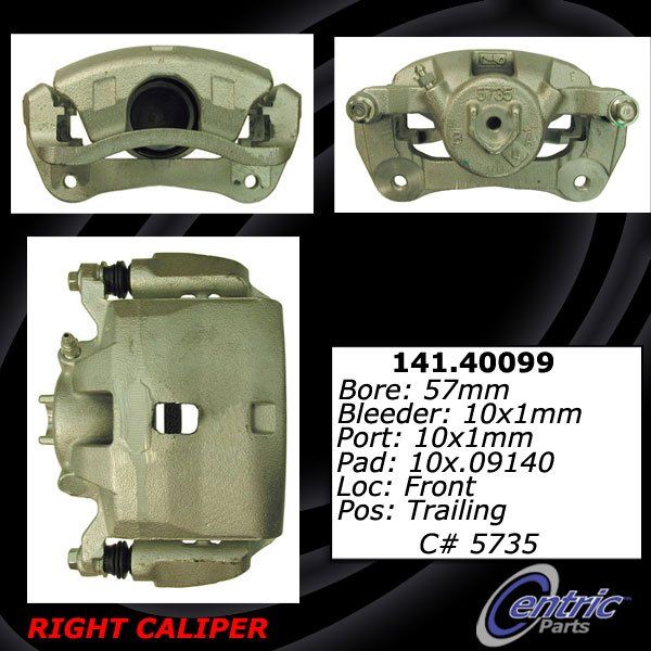 2013-2015 Acura ILX Disc Brake Caliper - Front Left (Centric)