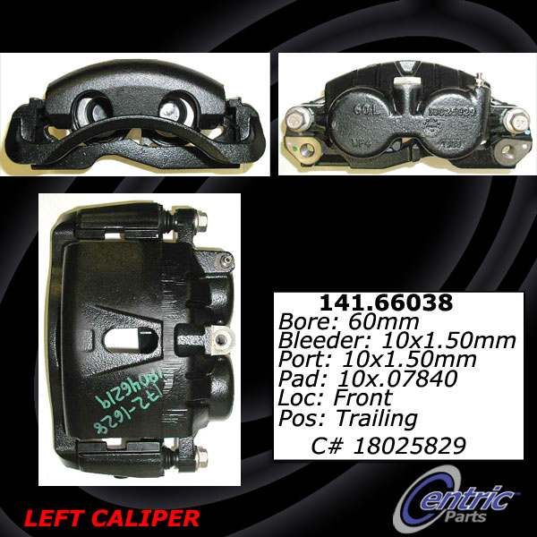 2003-2020 Chevrolet Express 3500 Disc Brake Caliper - Front Right (Centric)