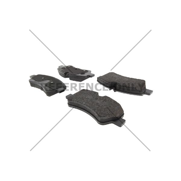 2014-2015 Ford Transit Disc Brake Pad Set - Rear (Centric)