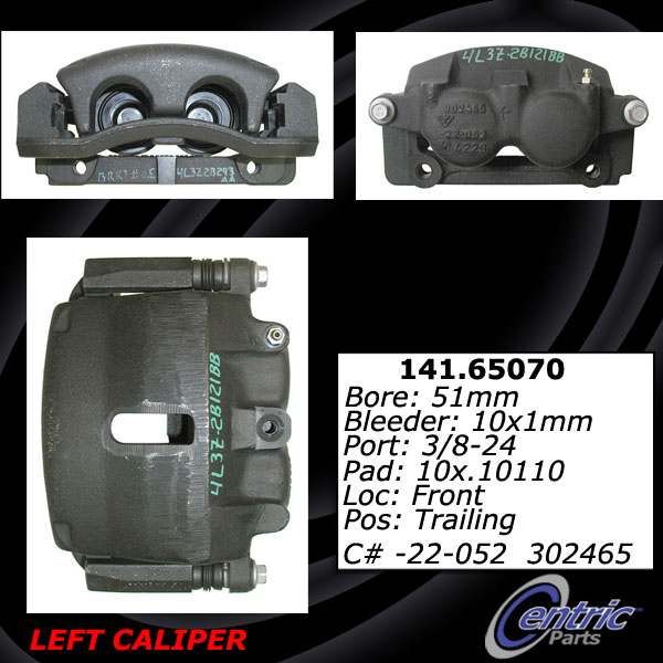 2004 Ford F-150 Disc Brake Caliper - Front Right (Centric)