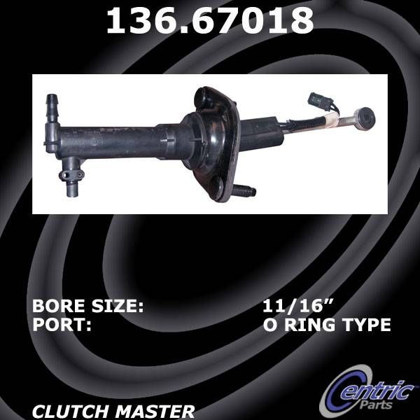 1998 Dodge B3500 Clutch Master Cylinder (Centric)