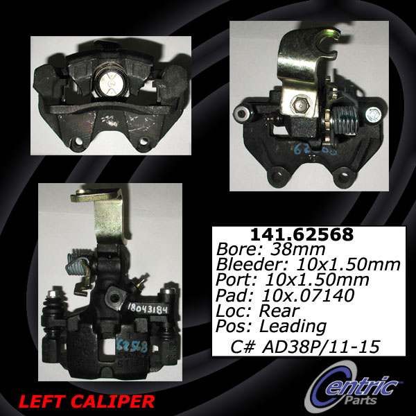 2003-2004 Cadillac Seville Disc Brake Caliper - Rear Right (Centric)