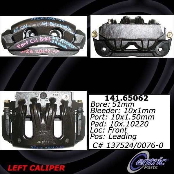 2004-2007 Ford Freestar Disc Brake Caliper - Front Left (Centric)