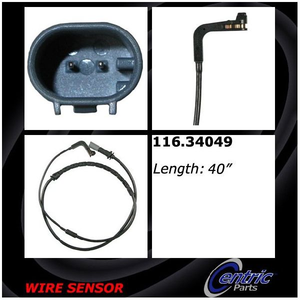 2008-2019 BMW X6 Disc Brake Pad Wear Sensor - Rear (Centric)