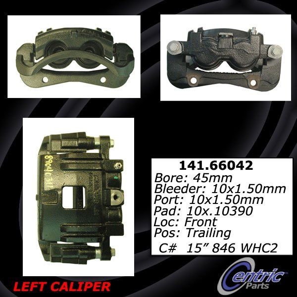 2004-2008 GMC Canyon Disc Brake Caliper - Front Left (Centric)