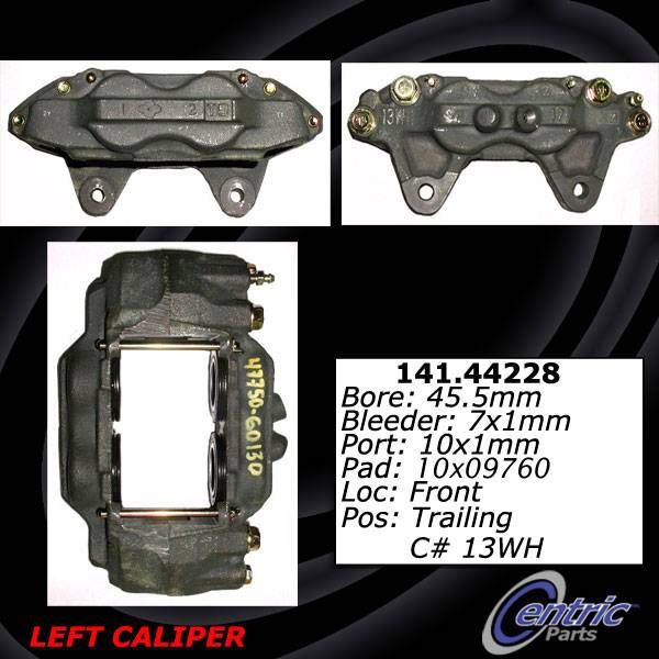 2003-2009 Lexus GX470 Disc Brake Caliper - Front Left (Centric)