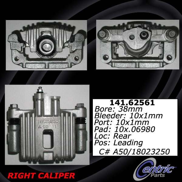 1999-2004 Oldsmobile Alero Disc Brake Caliper - Rear Left (Centric)