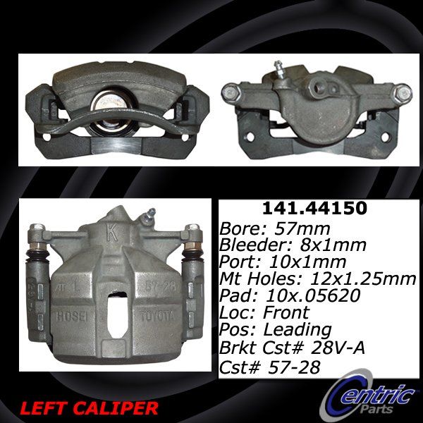 1997-2001 Toyota Camry Disc Brake Caliper - Front Left (Centric)