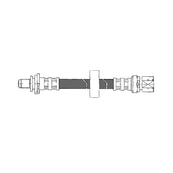 1999-2003 Saab 9-3 Brake Hydraulic Hose - Rear Left (Centric)