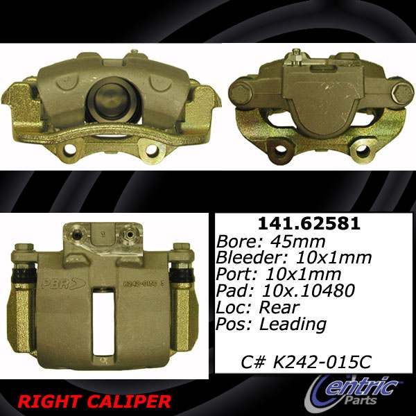 2004-2006 Pontiac GTO Disc Brake Caliper - Rear Left (Centric)